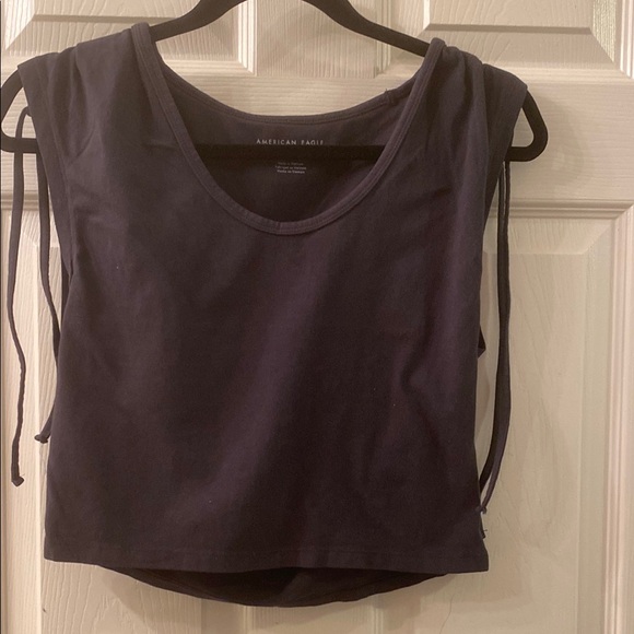 American Eagle Outfitters Tops - American Eagle Outfitters Women's Black Top